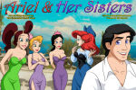 1boy 2016 4girls adella alana andrina ariel ariel's_sisters ariel_(the_little_mermaid) artist_name comic comic_page cover_page disney disney_princess drawnthatwayxx enchantedhentai.com family group harem human humanized husband_and_wife incest more_at_source multiple_females multiple_girls orgy prince_eric princess princess_ariel royal royalty sisters sole_male story sulca swingers the_little_mermaid the_little_mermaid_(1989_film) title web_address webcomic