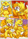 1boy 1girl 1girl anthro ass barefoot bbmbbf blush breast_sucking breasts comic feet let_me_love_you_(comic) licking male male/female masturbation mobian_(species) mobius_unleashed nipples palcomix pussy sega sega sex sonic_boom sonic_the_hedgehog_(series) tails tails_the_fox zooey_the_fox