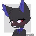 1girl female furry gif ssnejikk