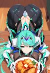 1girl ai_generated curvy curvy_female green_eyes green_hair long_hair pneuma_(xenoblade) xenoblade_(series) xenoblade_chronicles_2