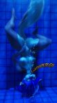 1girl 3d 3d_(artwork) aquaphilia asphyxiation breasts breathhold bubbles carmelita_fox cum danil4h drowning ejaculation female fingering flowing_hair fox masturbation nsfw nude peril playstation pussy sly_cooper_(series) solo sony_interactive_entertainment thicc thick thick_ass underwater upside-down voluptuous waist