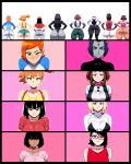 6+girls 8girls ai_generated ass ben_10 big_ass boruto:_naruto_next_generations cartoon_network collage colored_skin crossover cute d-art_style dark-skinned_female dark_skin dat_ass dc_comics dora_marquez dora_the_explorer dragon_ball dragon_ball_gt eastern_and_western_character female game_freak grey_body gwen_stacy gwen_tennyson huge_ass kasumi_(pokemon) latina latina_female light-skinned_female light_skin marvel marvel_comics mullon my_hero_academia naruto naruto_(series) nicktoons nintendo ochako_uraraka pan_(dragon_ball) petite pokemon pokemon_(anime) pokemon_frlg pokemon_rgby portrait rachel_roth raven_(dc) sarada_uchiha seductive seductive_eyes seductive_look seductive_mouth seductive_smile slim spider-gwen spider-man_(series) teen teen_titans