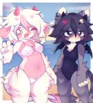 1girl cow female furry sashley