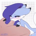 1girl female fox furry gif ssnejikk