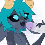 1girl female furry gif ssnejikk