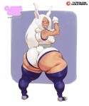 1girl 1girl ass breasts cuddlecore dark-skinned_female dark_skin hips huge_ass huge_ass huge_thighs my_hero_academia rumi_usagiyama thick thick_ass thick_butt thick_hips thick_legs thick_thighs thighs wide_ass wide_hips wide_thighs