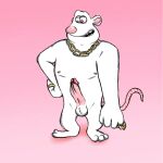 1boy 1male balls ballsack erect_penis erection fanart flushed_away gemmyisgood huge_balls huge_cock penis pink_tail rat rule34 tail whitey whitey_(flushed_away)