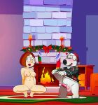 breasts brian_griffin edit erect_nipples erect_penis family_guy glasses meg_griffin nude shaved_pussy squatting thighs