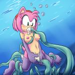 1girl amy_rose cartoon_network consentacles cum cum_in_ass cum_in_mouth cum_in_pussy female goshaag hedgehog penetration sega solo sonic_(series) sonic_boom sonic_the_hedgehog_(series) tagme tentacle tentacle_monster underwater underwater_sex