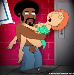 bbc big_breasts breasts cartoon_avenger erect_nipples family_guy interracial jerome_washington lois_griffin