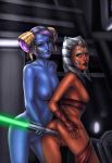  ahsoka_tano anal_insertion riyo_chuchi sideboob star_wars star_wars:_the_clone_wars wicka 