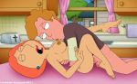 2011 age_difference anthony_(family_guy) breast_suck cartoon_avenger cheating cheating_boyfriend cheating_wife family_guy kitchen lois_griffin missionary nipple_suck older_woman_and_younger_man vaginal