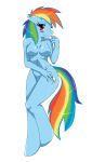 rainbow dash from friendship is magic by sssonic2