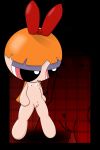 blossom erect_nipples flat_chest nude nipples powerpuff_girls pug_(artist) pussy spread_legs