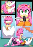 amy_rose bbmbbf comic furry furry_only mobius_unleashed palcomix pet's_night rouge_the_bat sega sonic_the_hedgehog_(series) teen young_adult