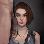 after_fellatio animated cartoonizer cum cum_on_face gif jill_valentine resident_evil slideshow