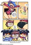  1girl comic dumfer gerph skarp_world skarpne tagme 