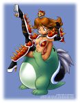  ayvuir_blue lee-ham_(artist) nintendo peril princess princess_daisy saliva spikes super_mario_bros. vore 