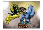 bondage cleave_gag kitty_pryde marvel nomad_(artist) rogue shadowcat superhero superheroine tape x-men