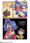  1girl comic dumfer gerph skarp_world skarpne tagme 