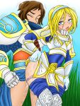  brother_and_sister from_behind garen garen_crownguard incest kimmundo league_of_legends lux luxanna_crownguard 