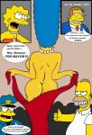 animated ass ass_shake big_breasts black_eyes blonde_hair blue_hair breasts bubble_butt chief_wiggum comic cosmic cosmic_(artist) dress dress_down ear_piercing earrings flashing funny gif hair hat headgear homer_simpson jewelry joe_quimby lisa_simpson long_hair marge_simpson necklace nude pearls phatfil_(artist) piercings public shiny shiny_skin short_hair smile strip sweat the_simpsons undressing yellow_skin