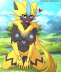  1girl creatures_(company) creatures_inc. feline game_freak nintendo pokemon pokemon_(anime) pokemon_(game) twistedscarlett60 zeraora 
