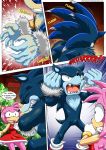 amy_rose bbmbbf comic mobius_unleashed palcomix rape_face scared sega sonic_(series) sonic_the_hedgehog sonic_the_hedgehog_(series) sonic_the_werehog text the_werehog_(comic) transformation