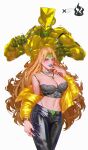 dio_brando genderswap jojo's_bizarre_adventure looking_at_viewer the_world veela_(artist) za_warudo