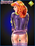  1girl ass daphne_blake female_only panties rear_view sabal scooby-doo solo_female 