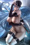 akame_ga_kill! alluring big_breasts blue_hair esdeath nipples pubic_hair tagme zumi* zumi_(artist) zumi_(zumidraws)