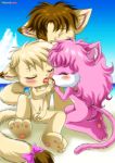 angel_(little_tails) annie_(little_tails) april_(little_tails) bbmbbf furry little_tails palcomix