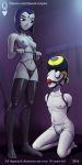 bdsm black_legwear bondage dc_comics femdom high_resolution malesub no_shoes panpizza pizza_pan queencomplex raven_(dc) rebel_taxi riding_crop stockings teen_titans thighhighs very_high_resolution young_adult