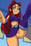 coffeelot dc_comics dcau green_eyes red_hair starfire tagme teen_titans