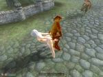 anal cat_ears cat_tail cg elder_scrolls gay khajit male nude outside penis public screenshot sex the_elder_scrolls toras_(oblivion)