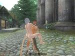  anal argonion cat_ears cat_tail cg elder_scrolls gay male nude outside penis public screenshot sex snow the_elder_scrolls toras_(oblivion) 