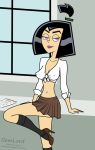 black_hair danny_phantom gemlord purple_eyes samantha_manson