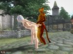  anal bukkake cat_ears cat_tail cg cum elder_scrolls gay khajit male nude outside penis public screenshot sex snow tail the_elder_scrolls toras_(oblivion) 