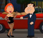  basque family_guy ford_thunderbird garter_straps glenn_quagmire gloves lois_griffin luberne micro_skirt mini_skirt nipples pussy redhead stockings tropicoboy tropicoboy_edit 