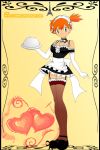 green_eyes jimryu jimryu_(artist) maid misty orange_hair pokemon