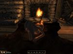 ass breasts cat_ears cat_tail cg elder_scrolls female fire fireplace fur_rug kitty_(oblivion) nude oblivion pose small_breasts smile tail the_elder_scrolls