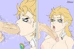 anime erina_joestar erina_pendleton fellatio jojo's_bizarre_adventure jonathan_joestar joredraws oral phantom_blood sucking sucking_penis