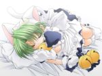  bell cat_ears catgirl closed_eyes dejiko di_gi_charat hentai sleeping 