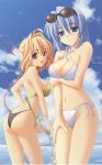  bikini glasses hentai sea side-tie_bikini sunglasses tagme 
