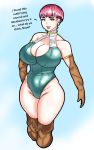 big_breasts big_lips cosplay curvy elf-san_wa_yaserarenai erufuda-san ino_akiho mature_female milf plump