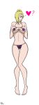 bikini blonde_hair breasts ino_yamanaka naruto naruto_shippuden retrokidz_(artist) solo