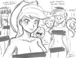 applejack (mlp) from friendship is magic by john joseco