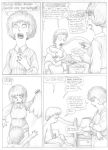 comic incest maude_flanders monochrome the_simpsons todd_flanders