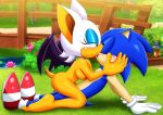 bbmbbf blush feet holding_face kissing mobius_unleashed nipple palcomix riding rouge_the_bat sega sideboob sonic_(series) sonic_the_hedgehog sonic_the_hedgehog_(series)