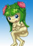 1girl big_ass big_breasts cosmo_the_seedrian cosmo_the_seedrian_(adult) cute nude pussy sega sonic_x sonictopfan tagme